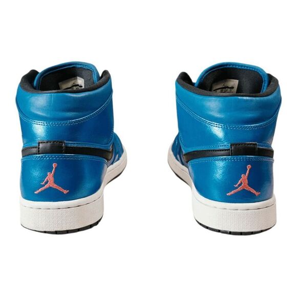 NIKE Air Jordan 1 Retro Mid \'Sport Blue\' Sneakers Size 13 main image 8
